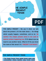 The Simple Present Tense