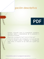 Investigación Descriptiva