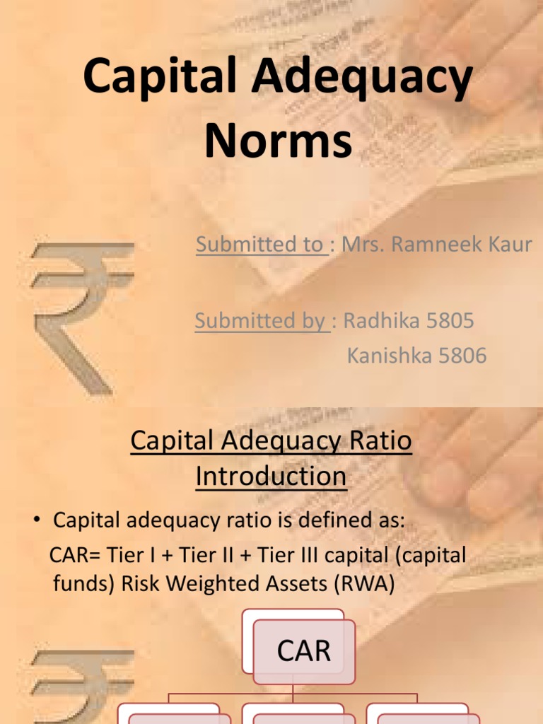 Understanding Capital Adequacy Norms | PDF | Capital Requirement | Basel Ii