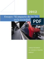 El Impacto de Las Tic en La Sociedad