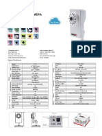 Ir Fixed Lens Camera: Specifications