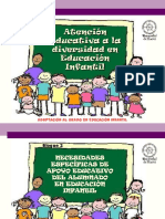 Atencion Educativa A La Diversidad en La Educacion Infantil