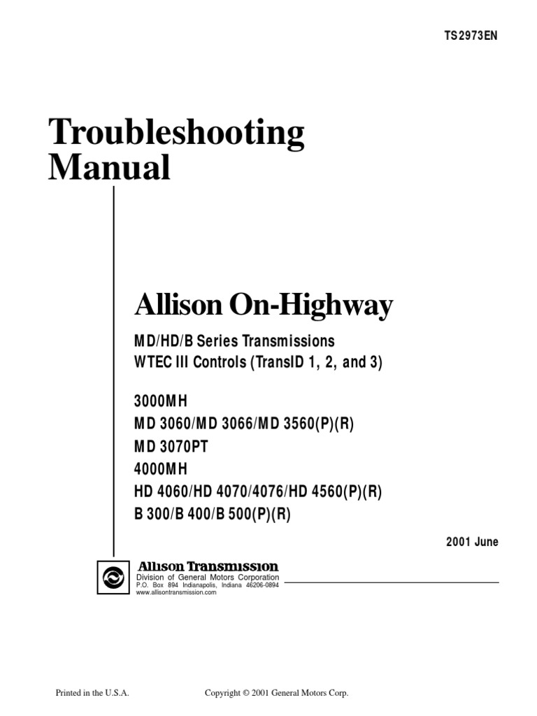 Troubleshooting Manual | PDF | Throttle | Manufactured Goods
