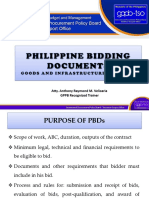 03 PBDs for Goods and Infra Projects