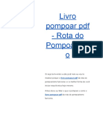 Livro Pompoar PDF - Rota Do Pompoarismo