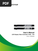 Novastar LED Display Video Controller VX4 Series User's Manual