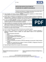 Requisitos Registro Sanitario de Alimentos PDF