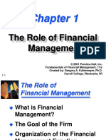 The Role of Financial Management