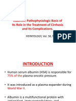 Albumin: Pathophysiologic Basis of Its Role in The Treatment of Cirrhosis and Its Complications