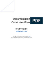 Wordpress Cartel Theme Manual