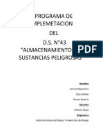 Programa de Implemetacion Ds43