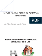 Impuesto A La Renta de Personas Naturale PDF