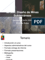 Introduccion Mina Subterranea
