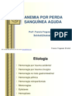 Aula 05 - Anemia Por Perda de Sangue Aguda