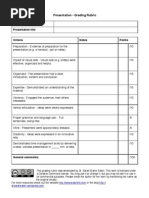 Download Presentation Grading Rubric3 by Dr Sarah Elaine Eaton SN43448109 doc pdf