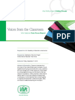 Voices in The Classroom