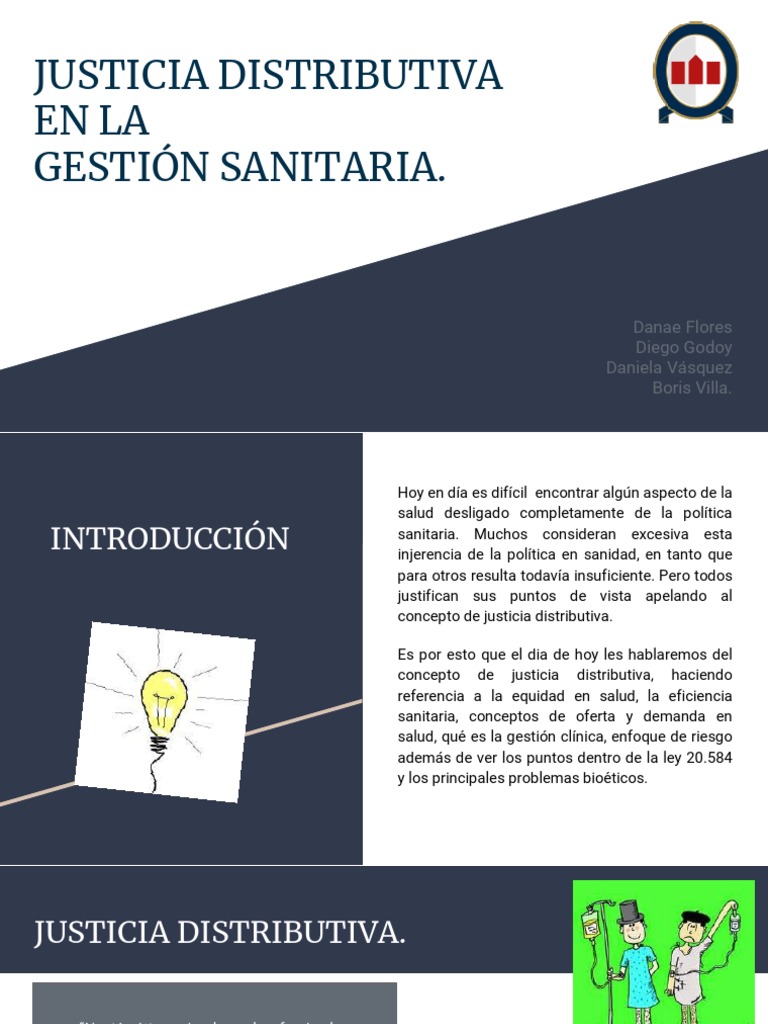 Justicia Distributiva en Gestión Sanitaria | PDF | Justicia | Crimen y ...