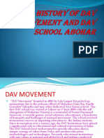 History of Dav Movement and Dav School Abohar