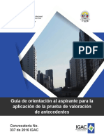 Guía Verificación de Antecedentes