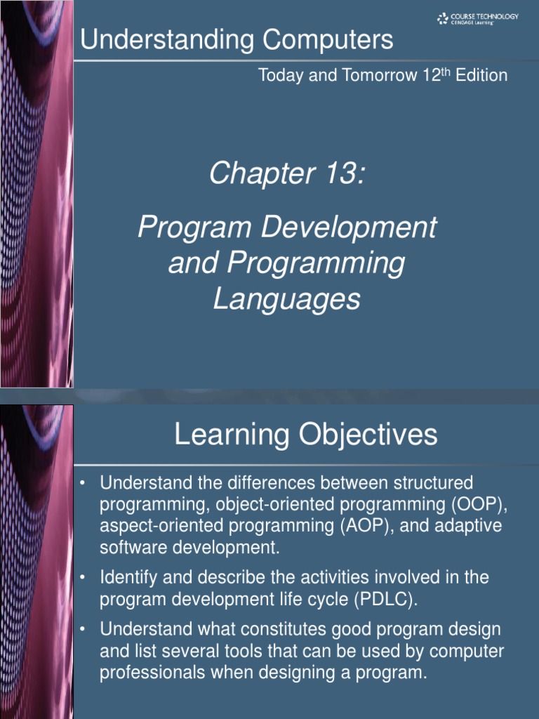 Understanding Computers: Program Development and Programming Languages ...