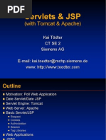 Servlets & JSP: (With Tomcat & Apache)