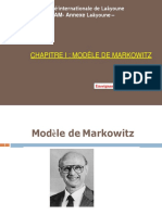 1-Modèle de Markowitz