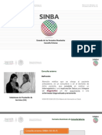 3 Llenado de Formato de Consulta Externa SINBA-SIS