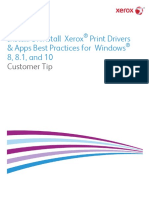 Install-Uninstall Xerox Print Drivers