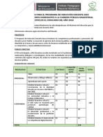 Convocatoria para El Programa de Inducción Docente 2019