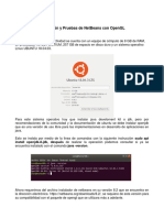 Instalación y Pruebas de NetBeans Con OpenGL Con Ubuntu