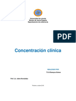 Concentracion Clinica 