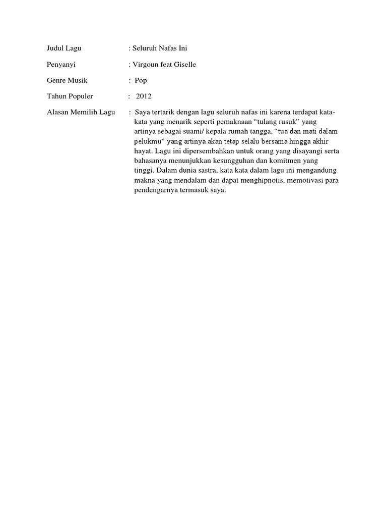 Seluruh Nafas Ini Pdf