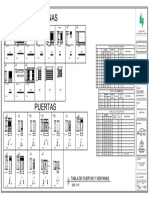 ARQ 12 - Tabla de Puertas y Ventanas PDF