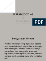 Spread Footing