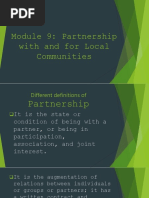 Module 9 Community Engagement