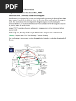 Azimuth by Solar Observation