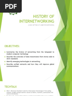 History of Internetworking