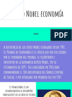 Premio Nobel economía