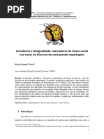 Jornalismo e desigualdade