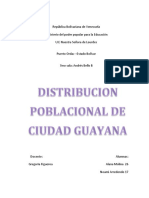  Distribución Poblacional