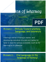 Domains of Literacy