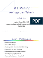 Bab 1 - Datamining Konsep Dan Teknik PDF