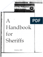 A Handbook For Sheriffs