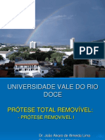 1  PLANEJAMENTO DA DISCIPLINA DE PRÓTESE REMOVÍVEL I