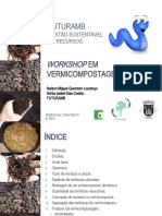 Workshop Vermicompostagem - Auditório da biblioteca municipal de Loulé 