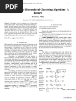 Agglomerative Hierarchical Clustering Algorithm-A Review: K.Sasirekha, P.Baby