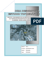 Índice General Informe Topográfico