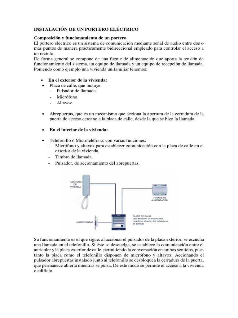 Instalación de Portero Universal: problemas frecuentes y soluciones