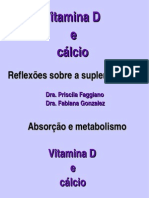 Vitamina D e cálcio