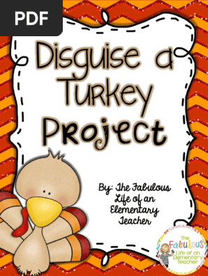 Disguise a Turkey Project Freebie